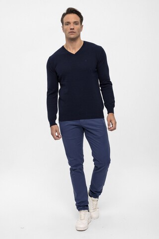 Pull-over Felix Hardy en bleu