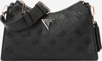 GUESSTorba za na rame 'CRESIDIA II TOP ZIP SHLDR BAG' - crna boja: prednji dio