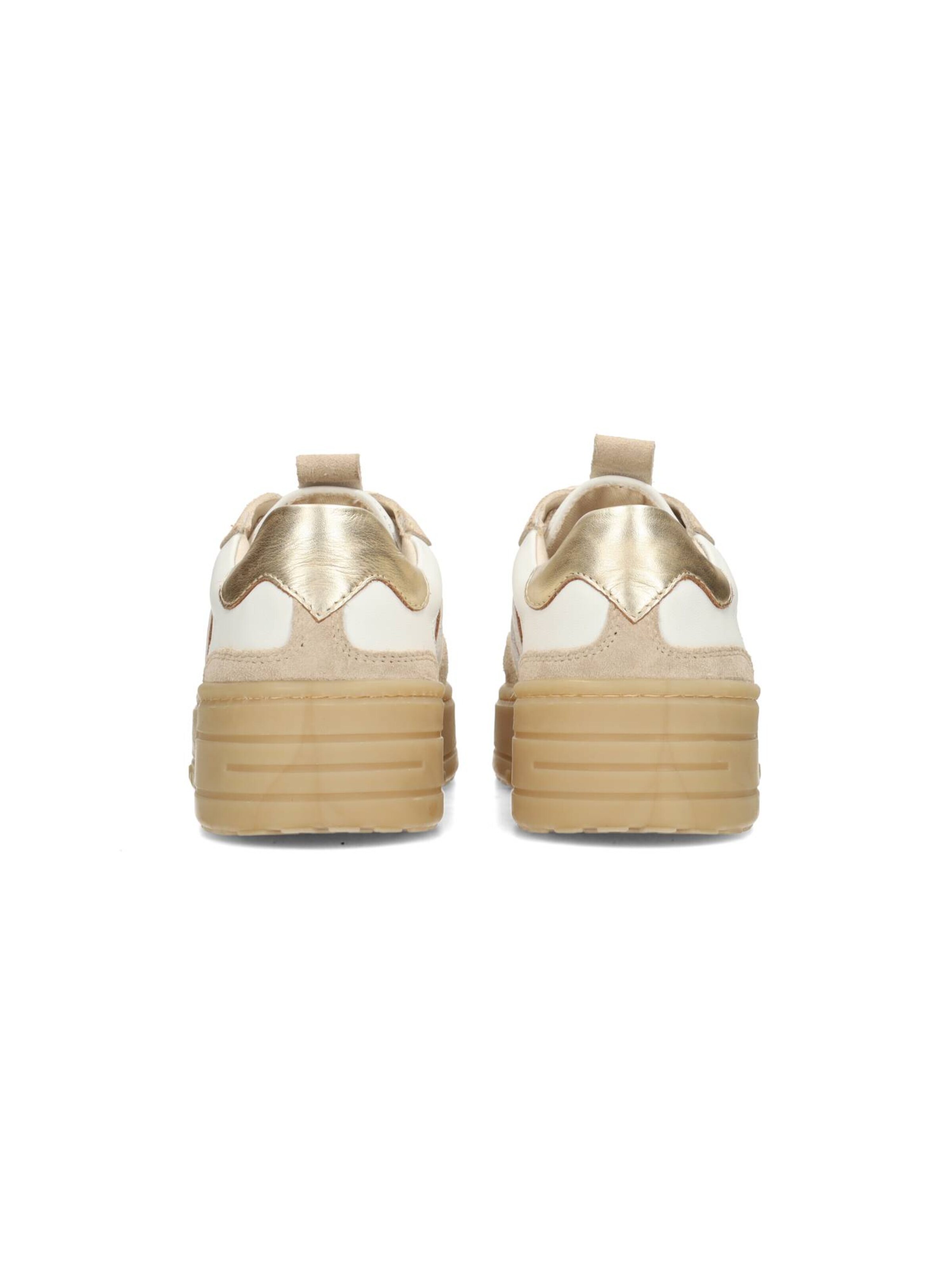 Baskets basses 'ANEMONE' Poelman en beige
