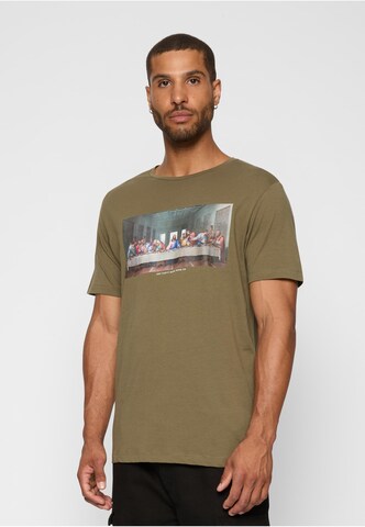 MT Men Shirt 'Can´t Hang With Us' in Groen: voorkant
