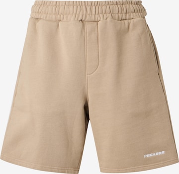 Pegador Trousers in Beige: front