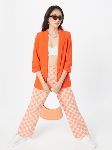 PIECES - Blazer 'PCBOSELLA' em laranja