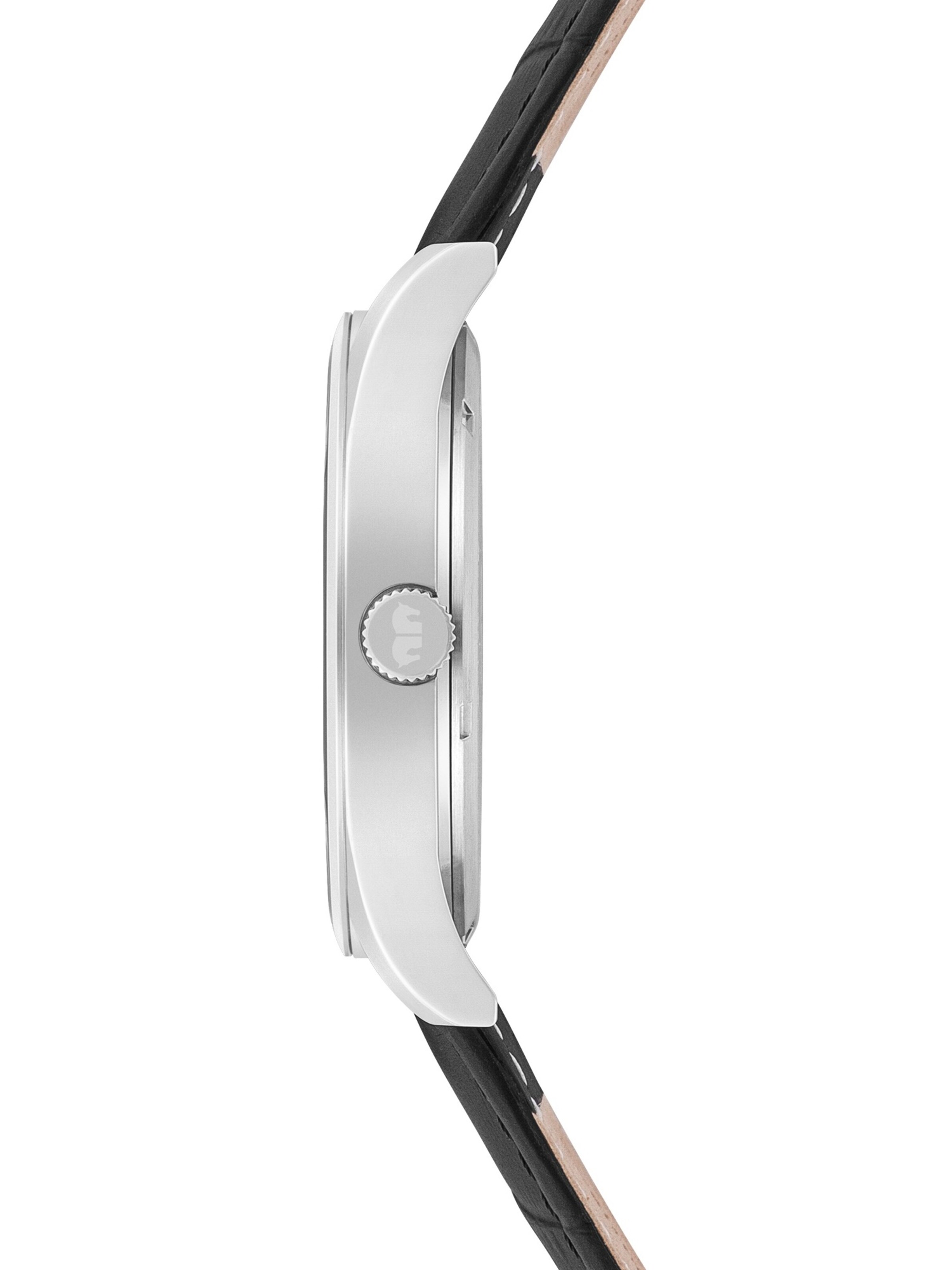 Rhodenwald & Söhne Analoguhr in Schwarz