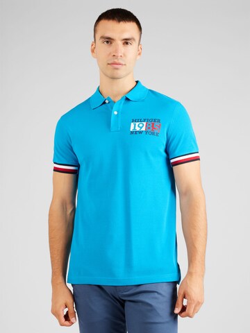 TOMMY HILFIGER Poloshirt 'New York' in Blau: predná strana