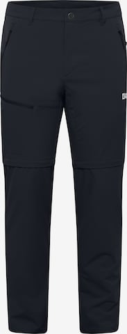 JACK WOLFSKIN Outdoor Pants in Black: front