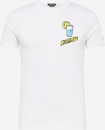 REPLAY Shirt in White: front