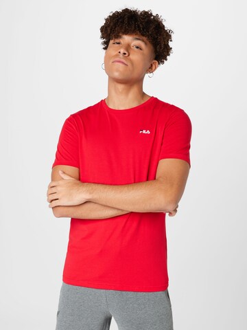 T-Shirt 'Edgar' FILA en rouge : devant