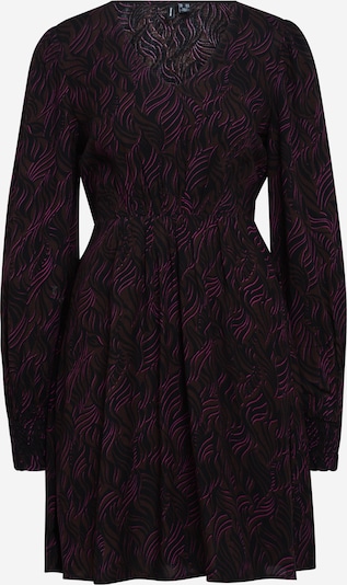Suknelė 'BABS' iš Vero Moda Tall, spalva – ruda / tamsiai violetinė / juoda, Prekių apžvalga