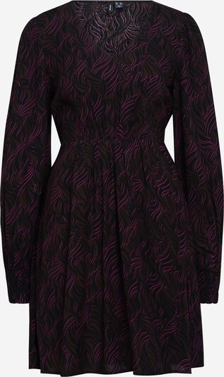 Vero Moda Tall Dress 'BABS' in Brown / Dark purple / Black, Item view