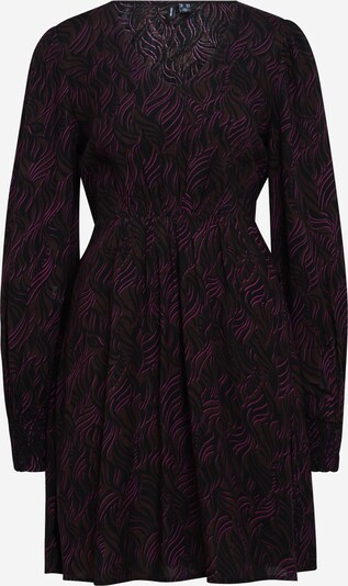 Vero Moda Tall Kleit 'BABS' pruun / tumelilla / must, Tootevaade