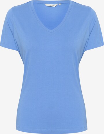 Cream T-Shirt 'Naia' in Blau