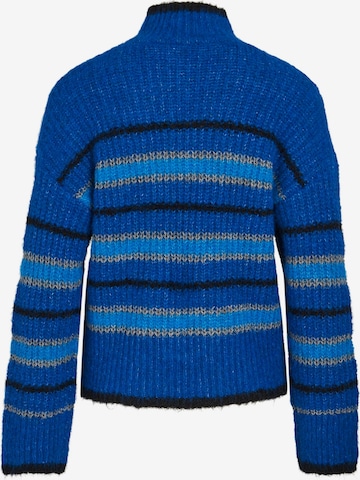 VILA Пуловер 'FINLEY' в синьо