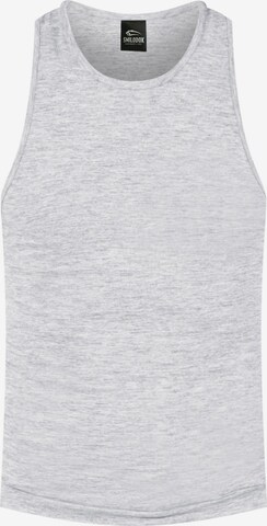 T-Shirt fonctionnel 'Trevor' Smilodox en gris : devant