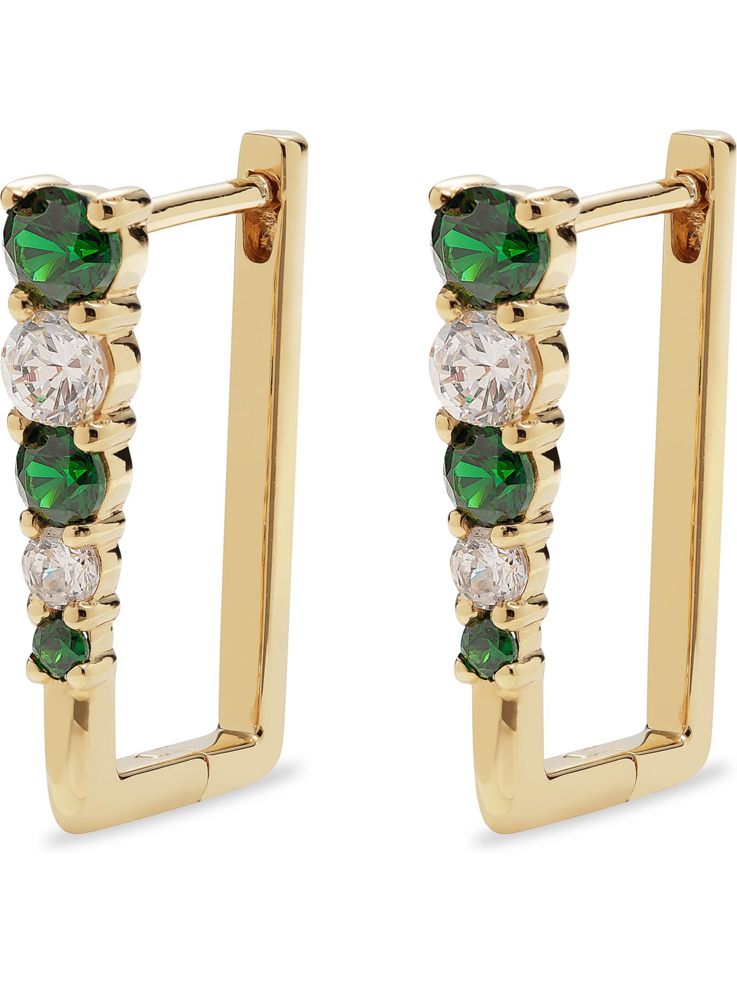 CHRIST Earrings in Gold: front
