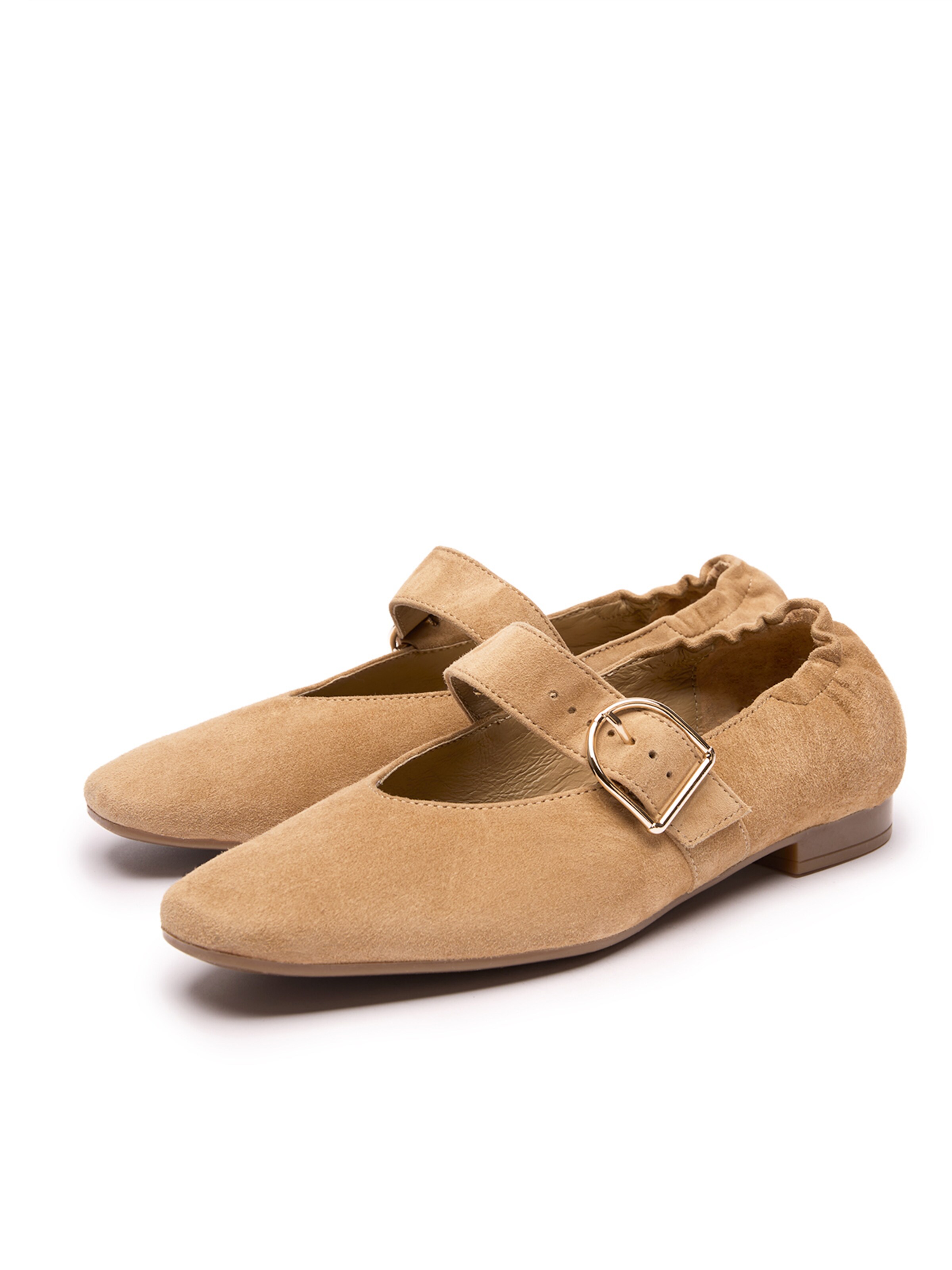 RYLKO Baleriny w kolorze beżowy