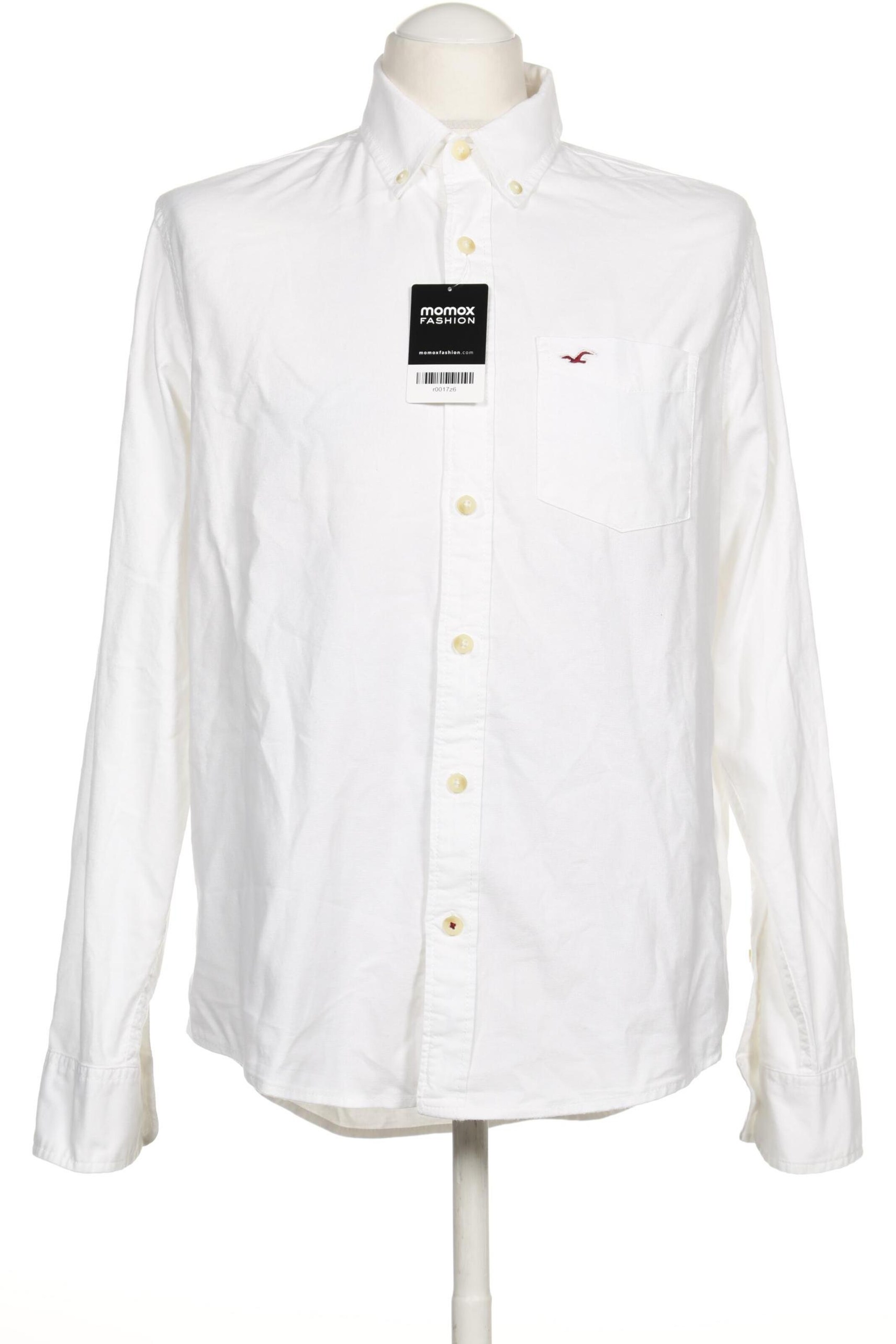 HOLLISTER Hemd S in Weiß: Vorderseite