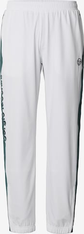 Sergio Tacchini Sportovní kalhoty – bílá: přední strana