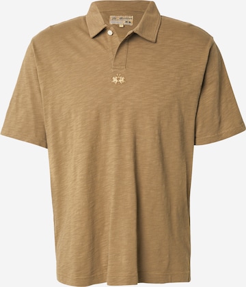 La Martina - Camiseta en verde: frente
