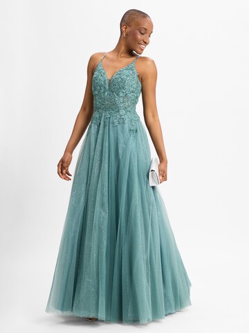 Robe de soirée Luxuar Fashion en bleu
