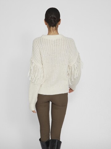 VILA Sweater 'Aksina' in White