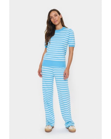 SAINT TROPEZ Pullover in Blau