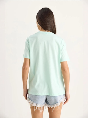 T-shirt Bianco Lucci en vert