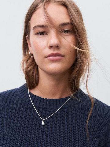 MANGO TEEN Svetr 'MIA' – modrá