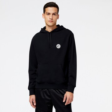 new balance Sweatshirt 'Noops Essentials Fundamental' in Black: front