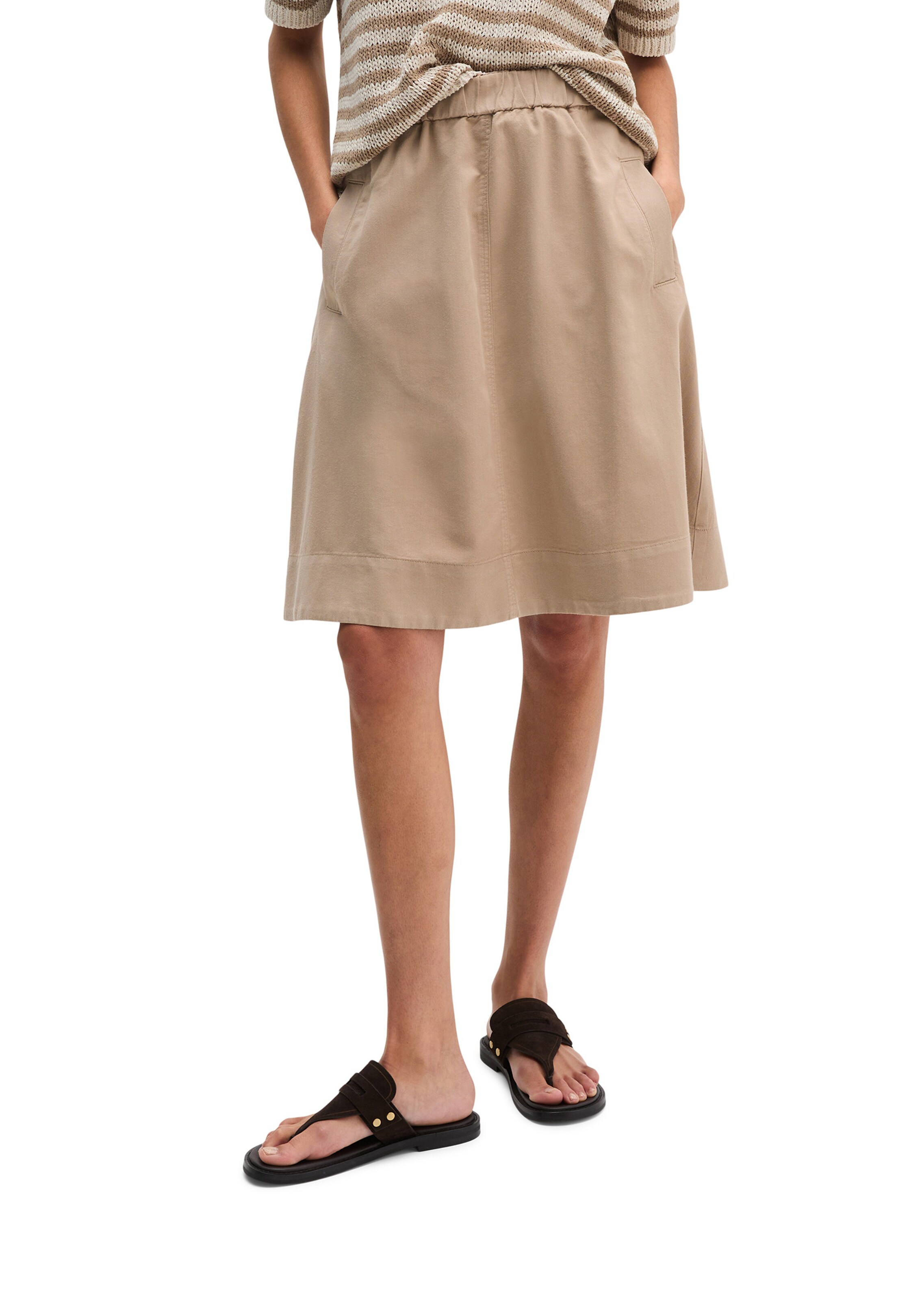 Marc O'Polo Skirt in Brown: front
