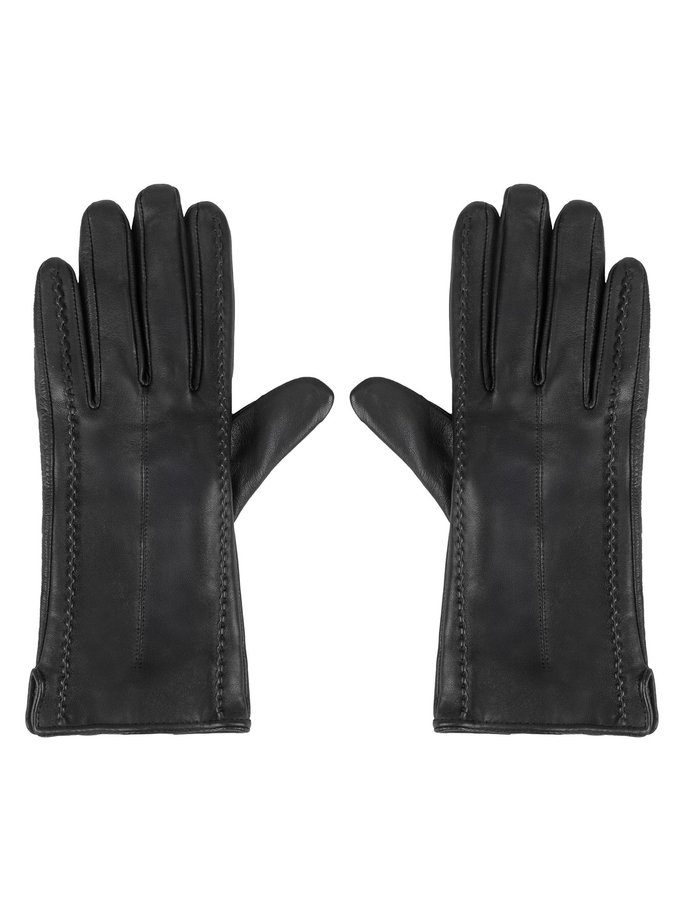 Vivisence Fingerhandschuhe '7209'‌‌‌‌ in schwarz, Produktansicht