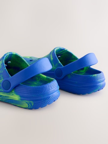 Next Clogs in Blau