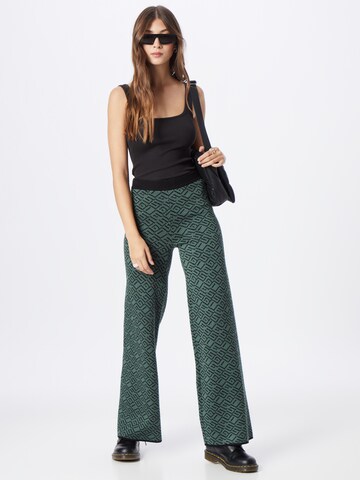 Wide Leg Pantalon GUESS en vert