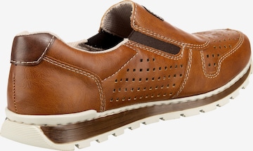 Rieker - Zapatillas sin cordones en marrón