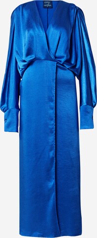 Robe-chemise Tantra en bleu : devant