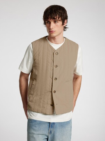 SELECTED HOMME Bodywarmer in Bruin