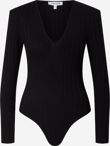 EDITED Shirtbody 'Luciana' in Schwarz: predná strana