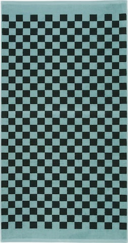 Marc O'Polo Handtuch ' Checker ' (GOTS) in Blau: predná strana
