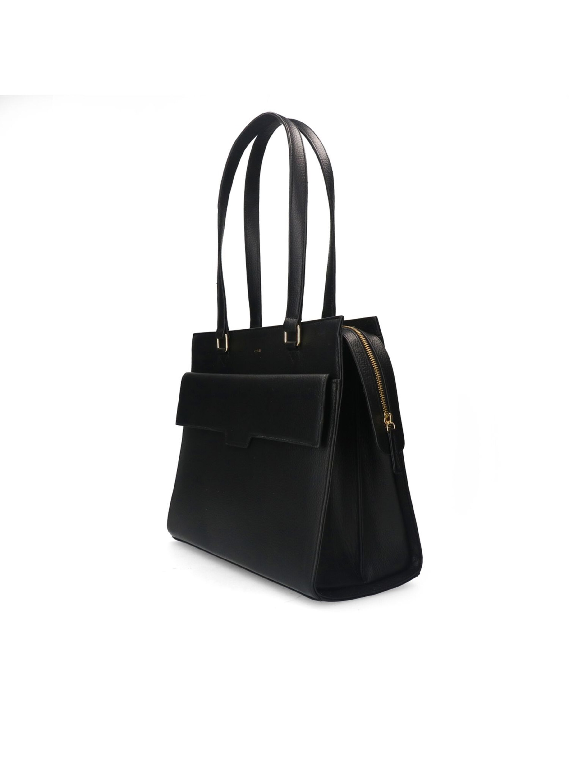 MANFIELD Shopper in Black