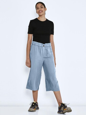 Wide Leg Pantalon 'IDA MARIE' Noisy may en bleu