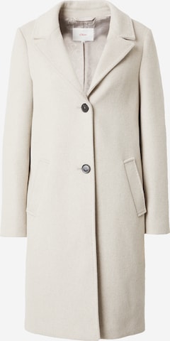 s.Oliver Between-Seasons Coat in Beige: front