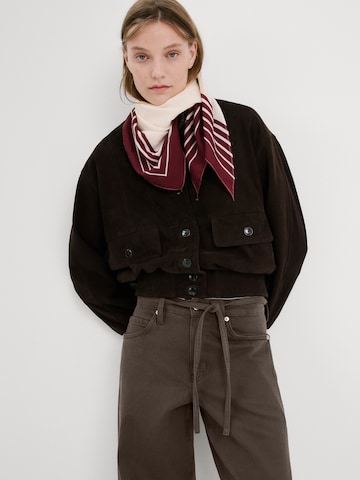 MANGOWide Leg/ Široke nogavice Traperice 'RACHEL' - smeđa boja