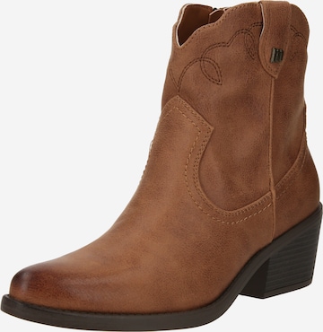 MTNG Bootie 'TANUBIS' in Brown: front