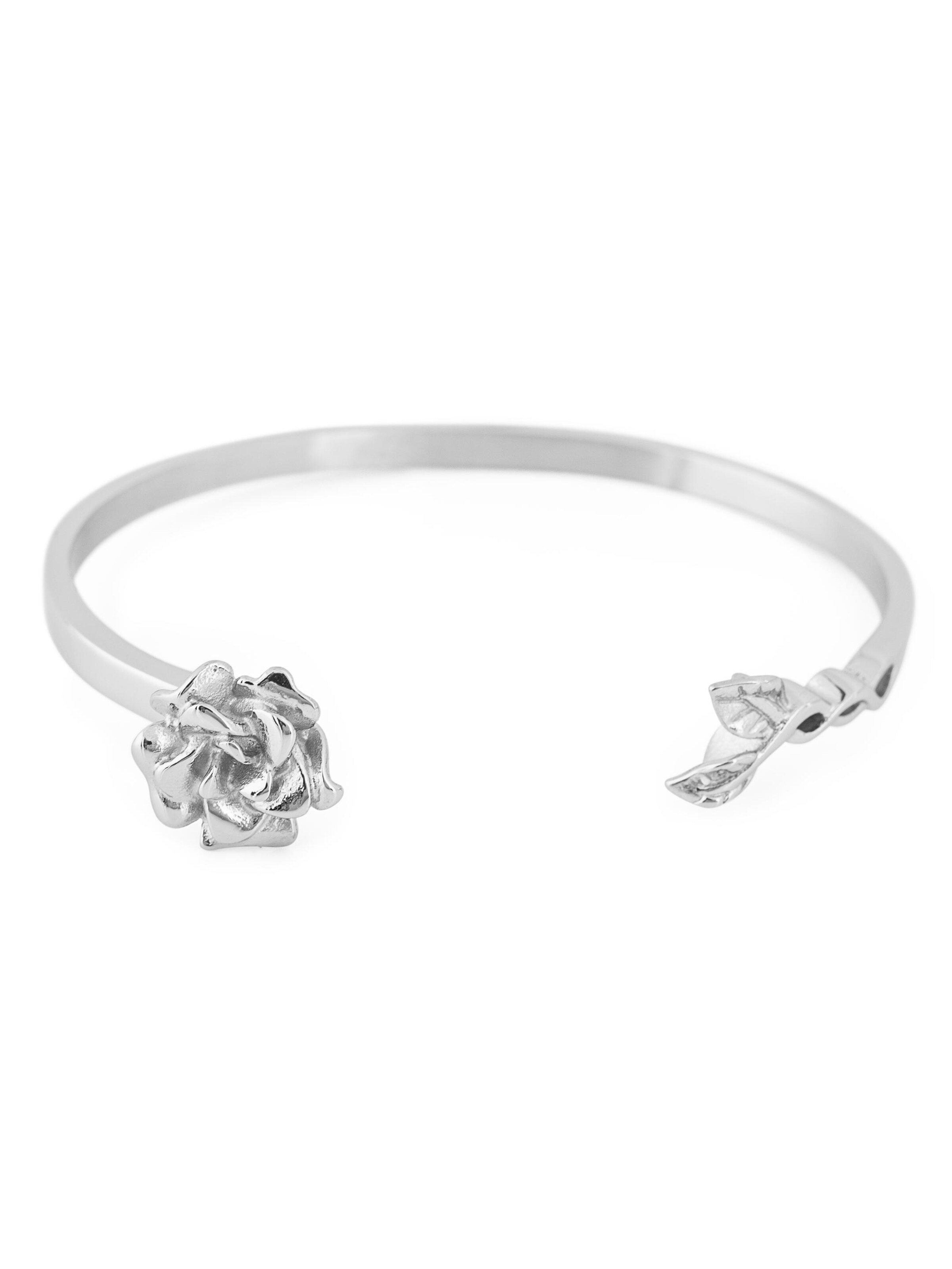 Akitsune Armband 'Rosa'‌ in Silber