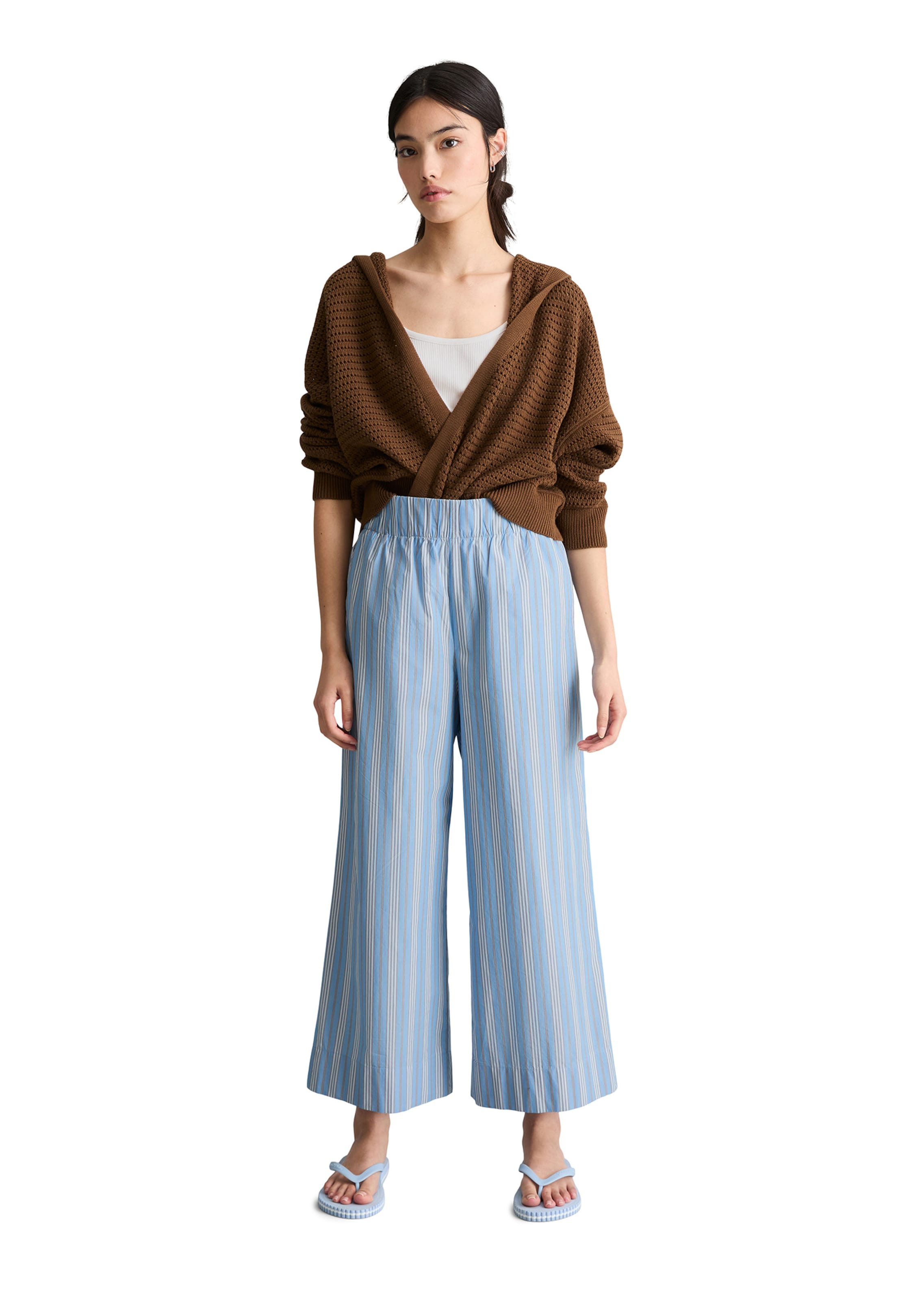 Wide Leg Pantalon Marc O'Polo DENIM en bleu