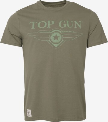 TOP GUN Shirt in Grün: predná strana