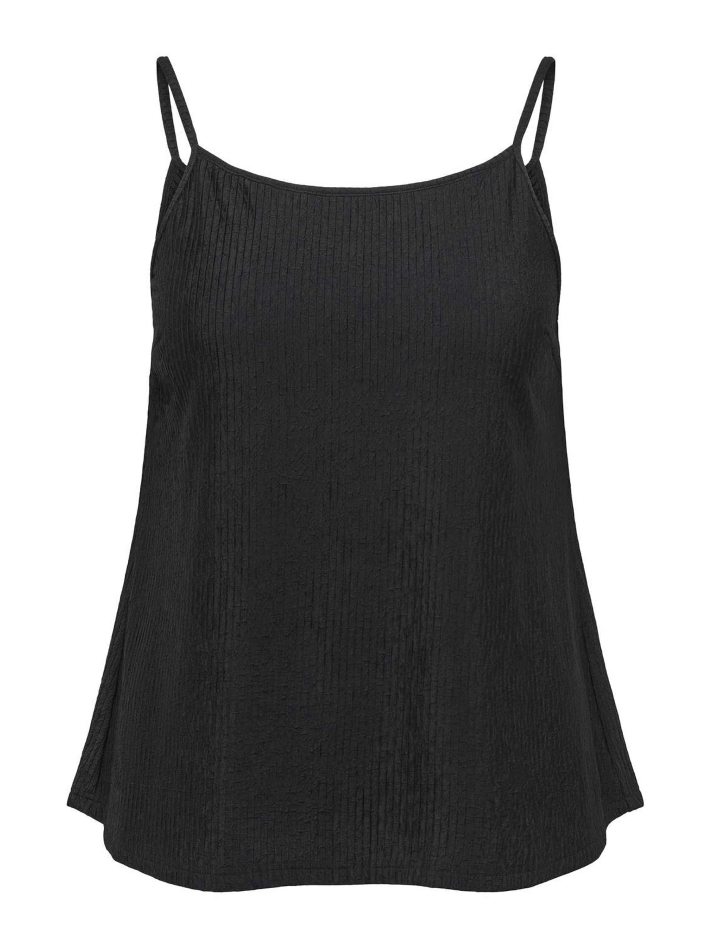 ONLY Carmakoma Top 'CARREINA' in Black: front