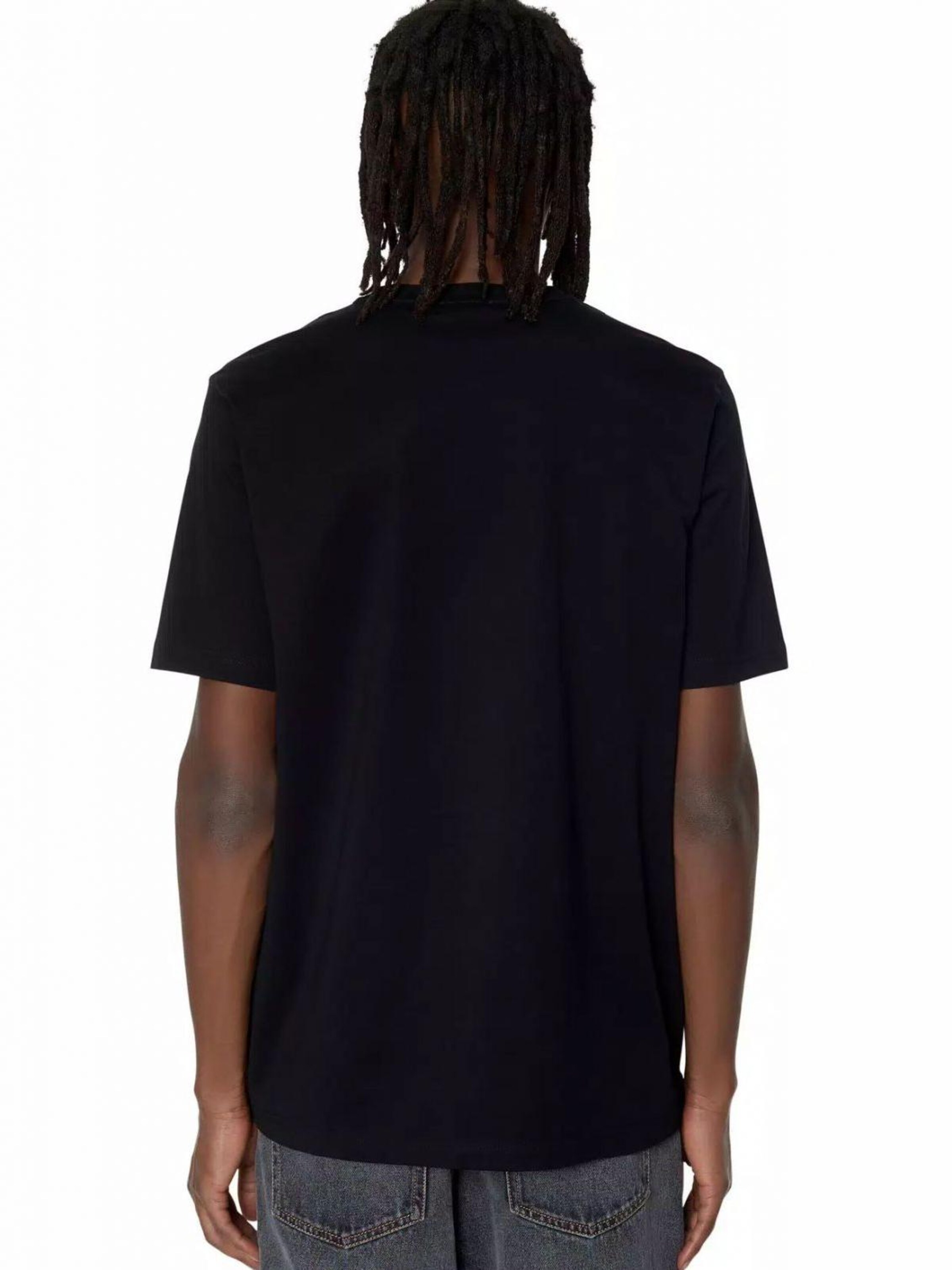 DIESEL - Camiseta en negro