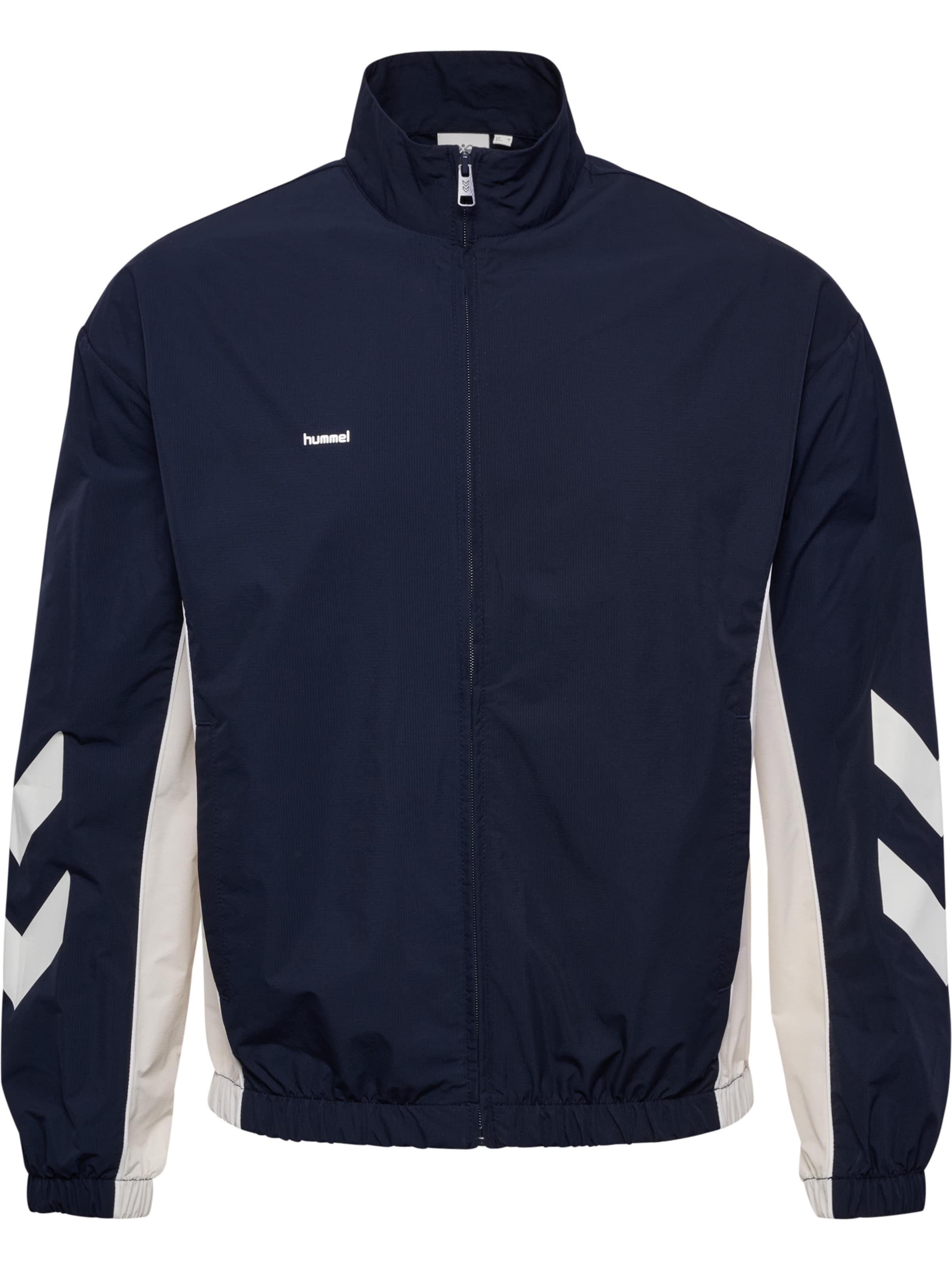Hummel Tussenjas in Blauw: voorkant