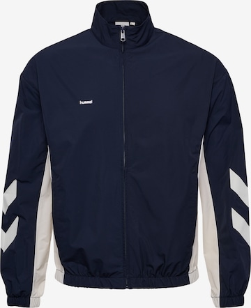 Hummel Tussenjas in Blauw: voorkant