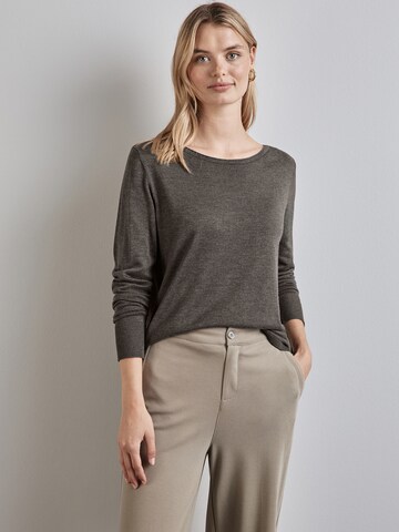 STREET ONE Pullover in Braun: Vorderseite